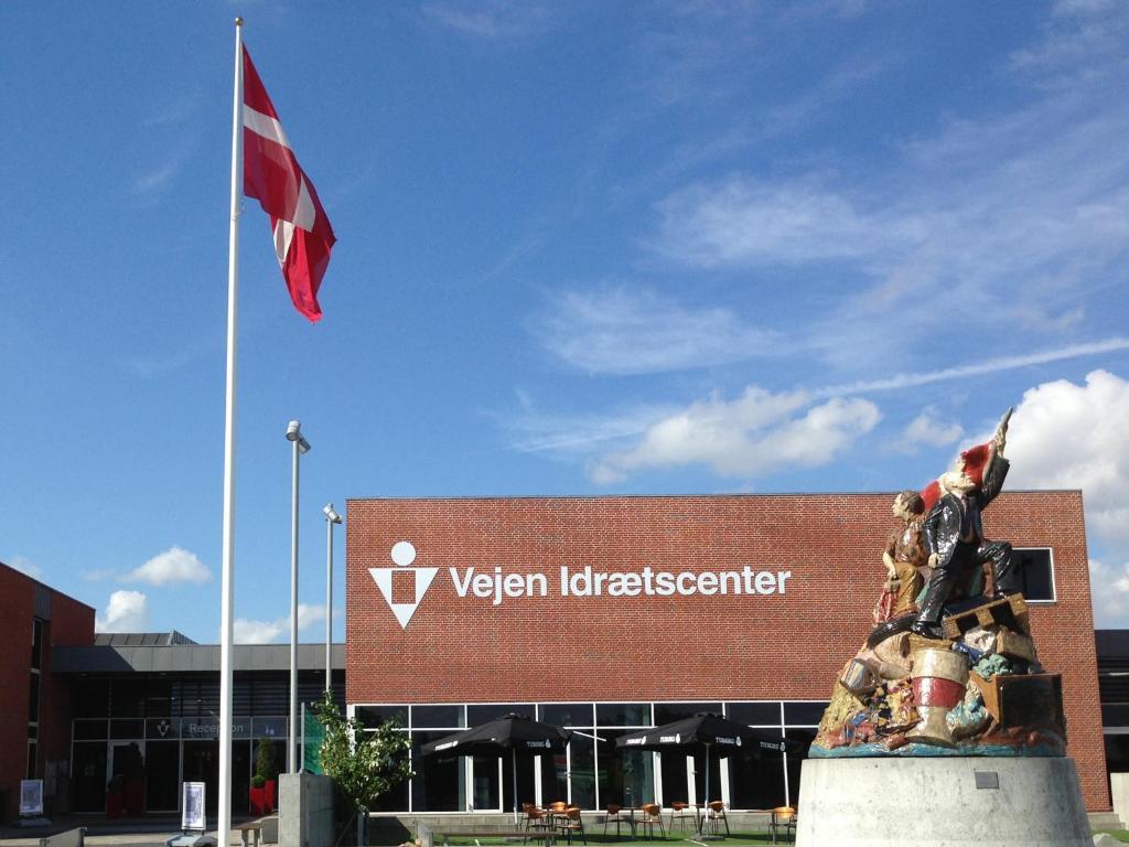 Sportsby Vejen - Danhostel, Huse Og Lejligheder Kültér fotó
